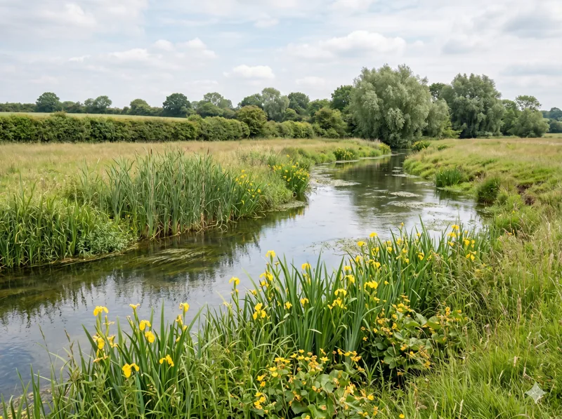 UK watercourse and riparian habitat